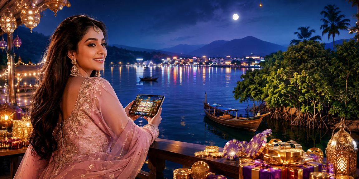 ৫৭৭৭বেট৯ মোবাইল ক্যাসিনো ইদ উৎসব দৃশ্য